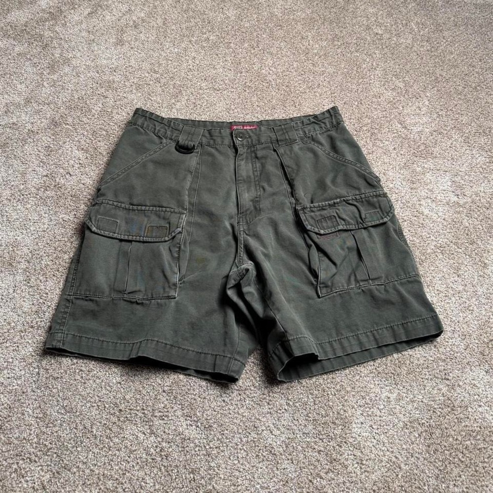 FADED GLORY "OLIVE" FATIGUE POCKET CARGO SHORTS